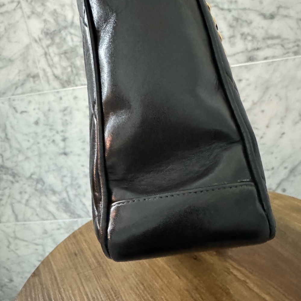 Vintage - Chanel Black Timeless Quilted Bag with 24K - Picture 4 of 8
